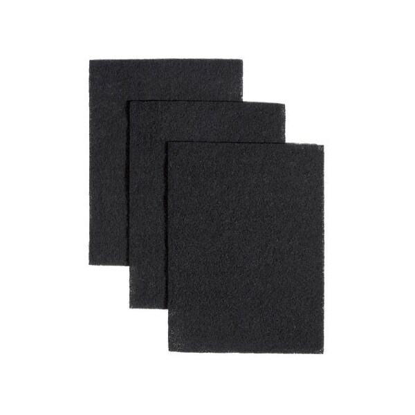 Charcoal Filter Pads for Broan BP58, 7-3/4 x 10-1/2-Inch (3-Pack)